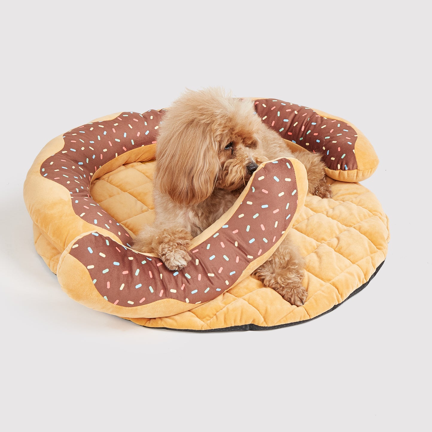 FOFOS Cama para Pets - Cama de Donut/Rosquinha
