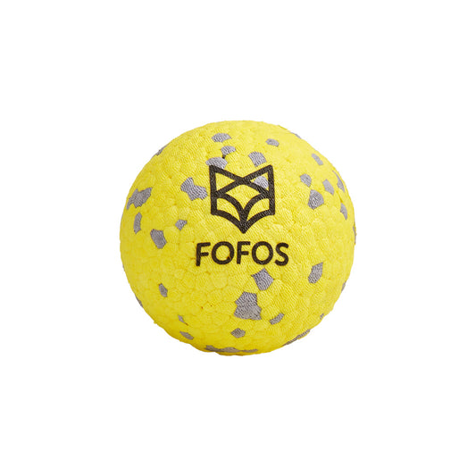 FOFOS Brinquedos para Cães - ETPU Pipoca Super Leve - Bola Amarelo