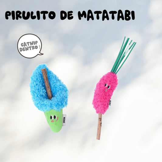 zeze Brinquedo para gatos - Pirulito de Matatbi com Catnip Vol.3