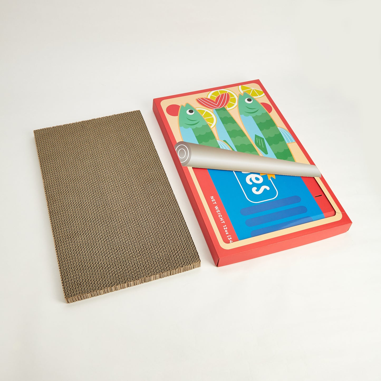 FOFOS Brinquedos para Gatos - Arranador Lata de Sardinha