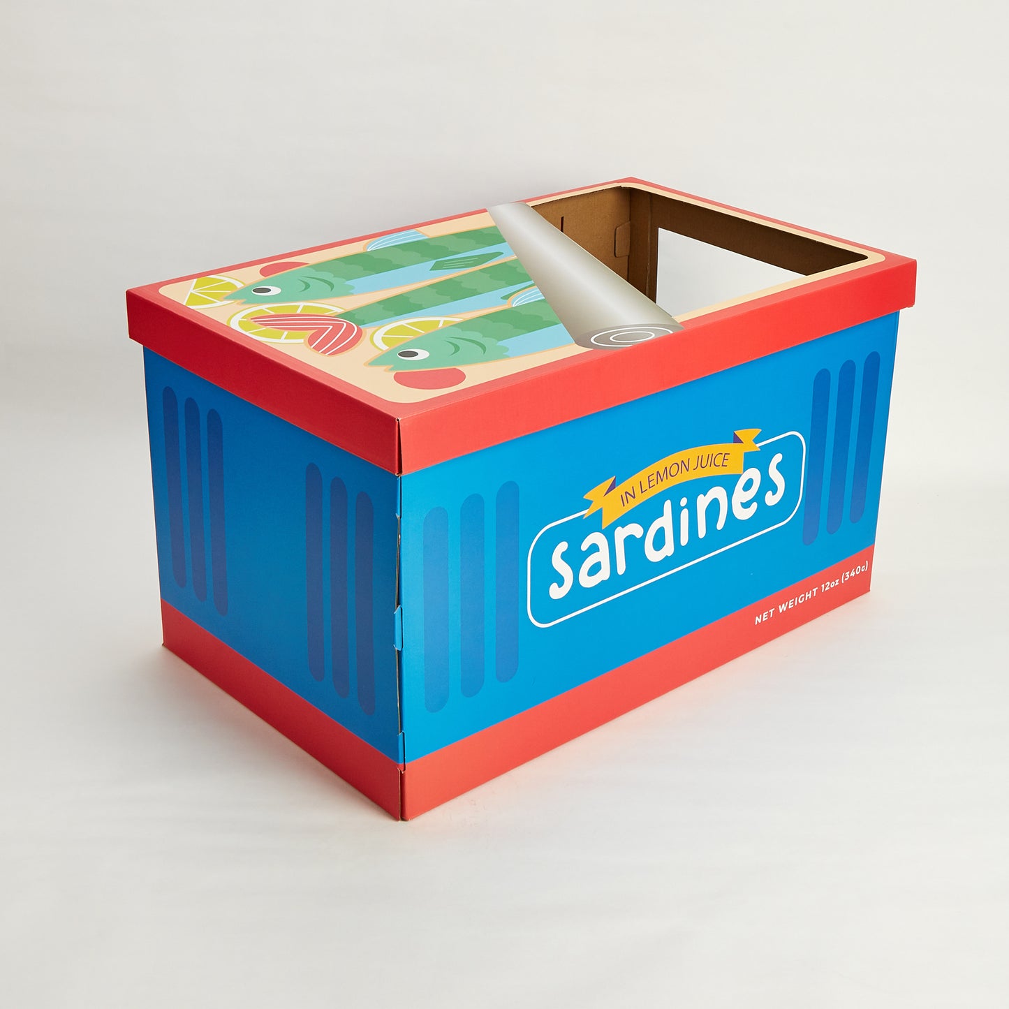 FOFOS Brinquedos para Gatos - Arranador Lata de Sardinha