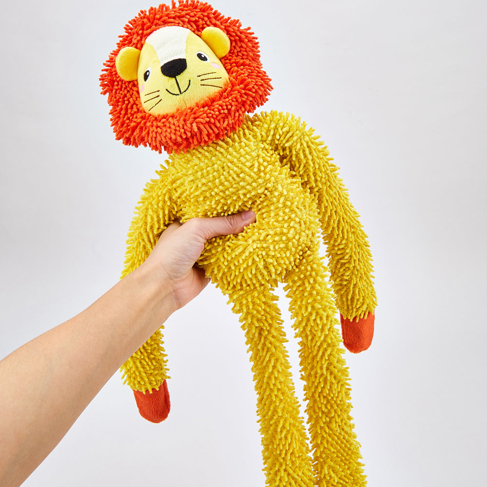 FOFOS Brinquedos para Cães - Tough Corpo Longo - Leão