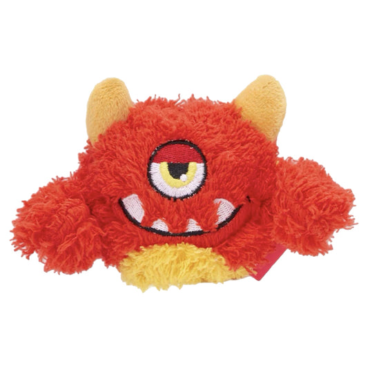 Qmonster Brinquedo para cachorro - 2in1 Monstro Cyclope - Vermelha Grande