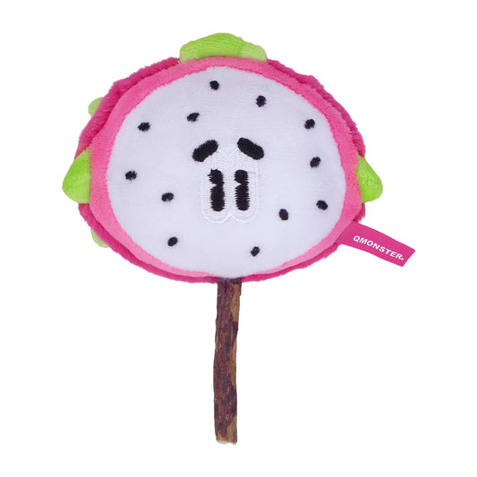 Qmonster Brinquedo para gatos - Pirulito de Matatbi com Catnip - Pitaya