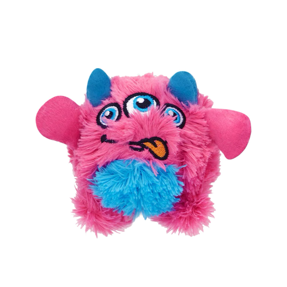 Qmonster Brinquedo para cachorro - 2in1 Monstro Gen 1 - Rosa Pequeno