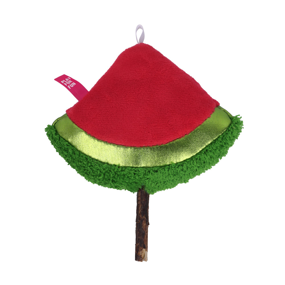Qmonster Brinquedo para gatos - Pirulito de Matatbi com Catnip - Melancia