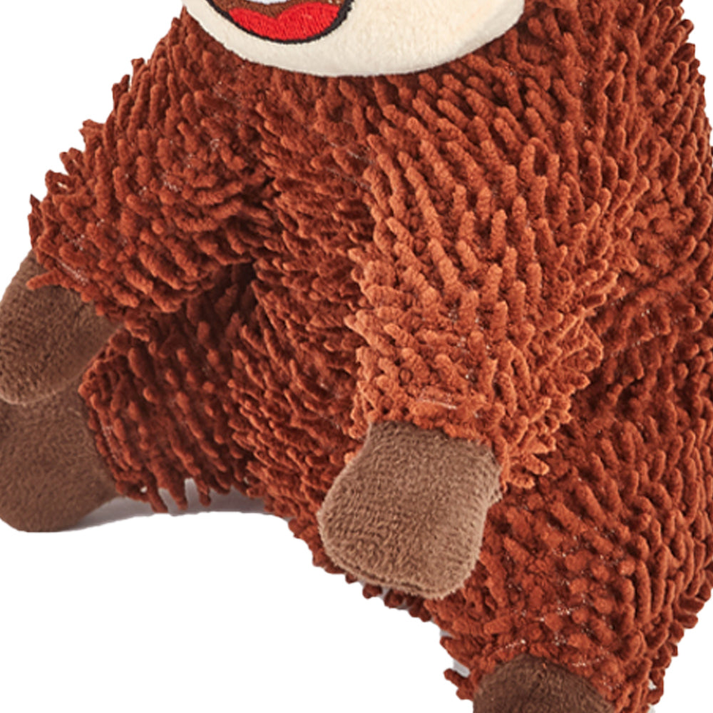FOFOS Brinquedos para Cães - Chenille Tough Animais - Macaco