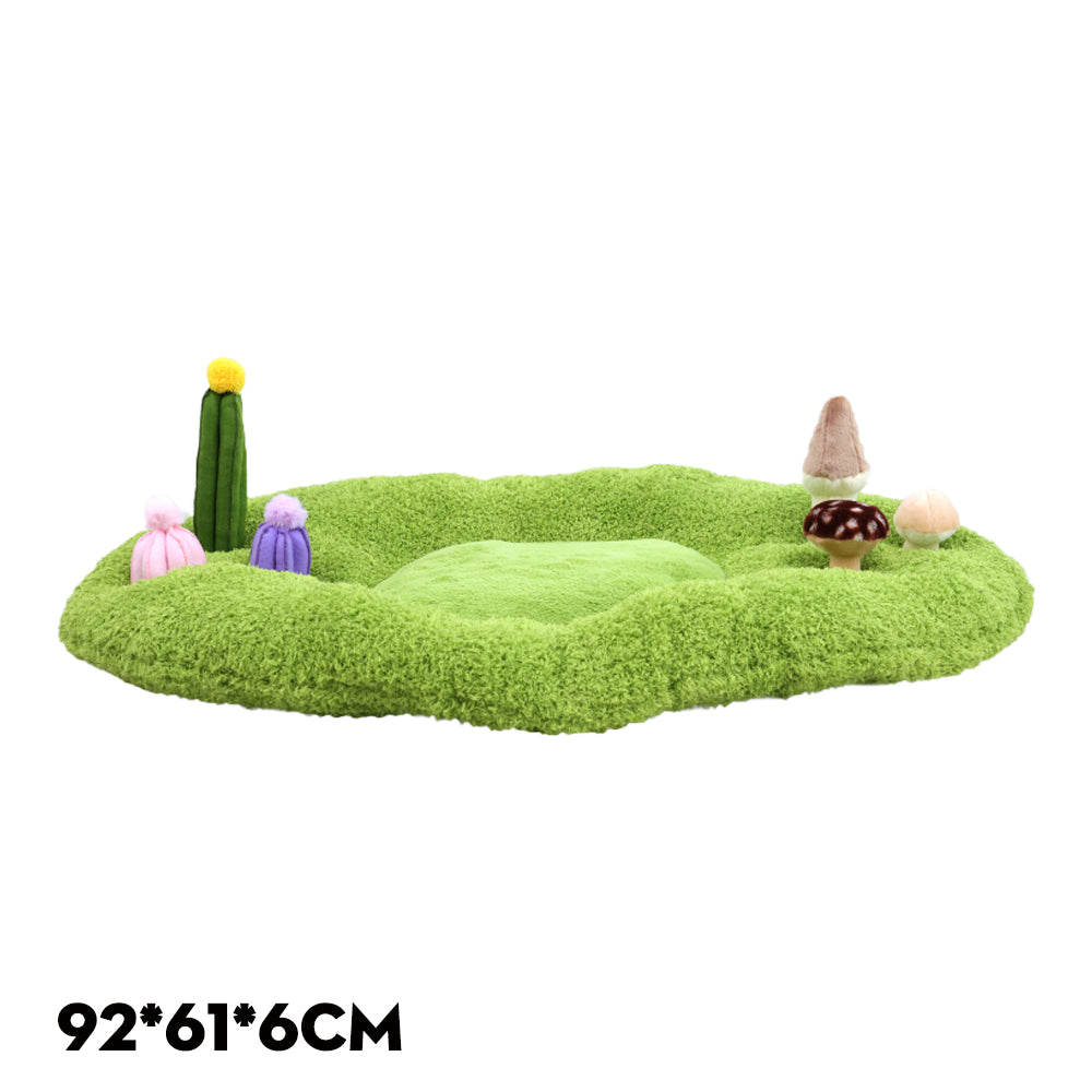 Qmonster Cashina para pets - Casinha de Cogumelo