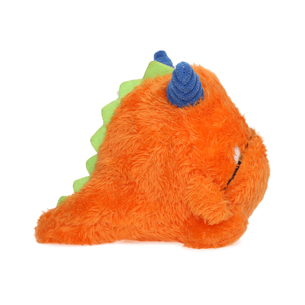 Qmonster Brinquedo para cachorro - 2in1 Monstro Ovo 15cm - Laranja
