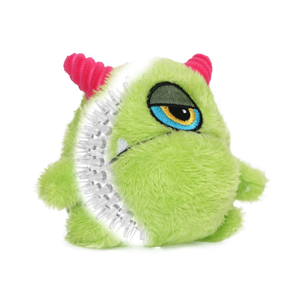 Qmonster Brinquedo para cachorro - 2in1 Monstro Ovo 15cm - Verde