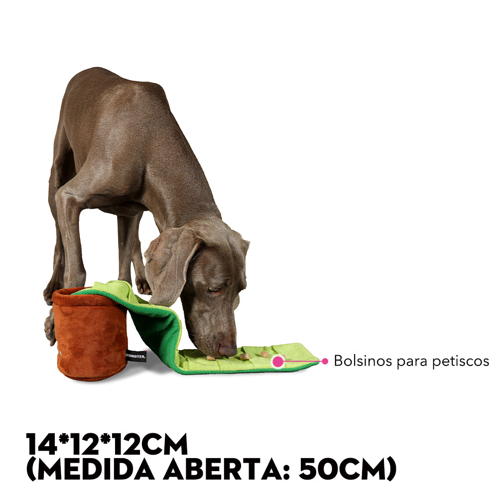 Qmonster Brinquedo para cachorro - Vaso Esconde-Esconde Petiscos