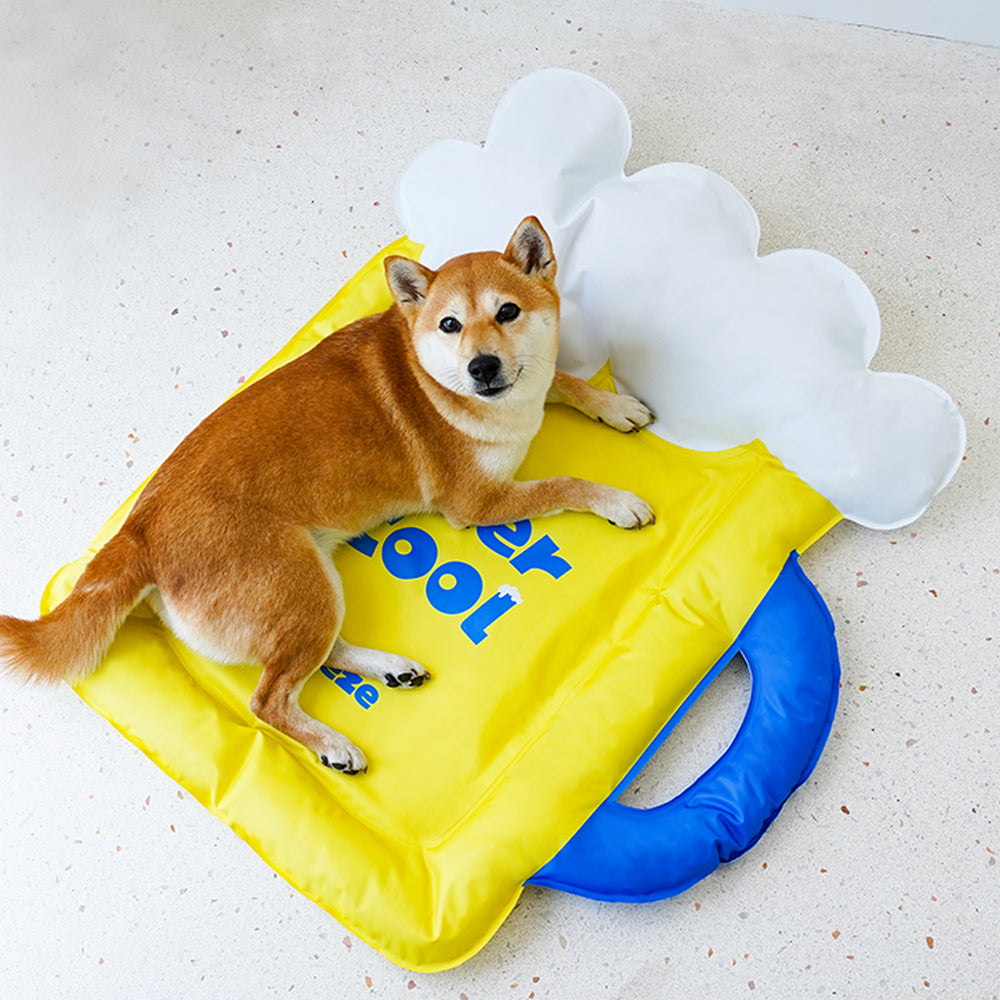 Tapete de verão para pets zeze - Tapete Gelado Cerveja
